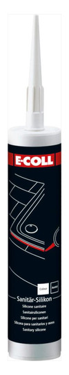 E-COLL-Sanitär-Silikon, weiß - 310 ml