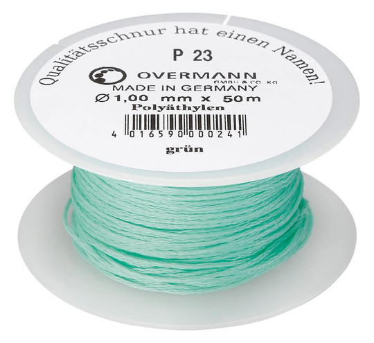 Maurerschnur aus Polyethylen, grün - 50 m x 1,0 mm
