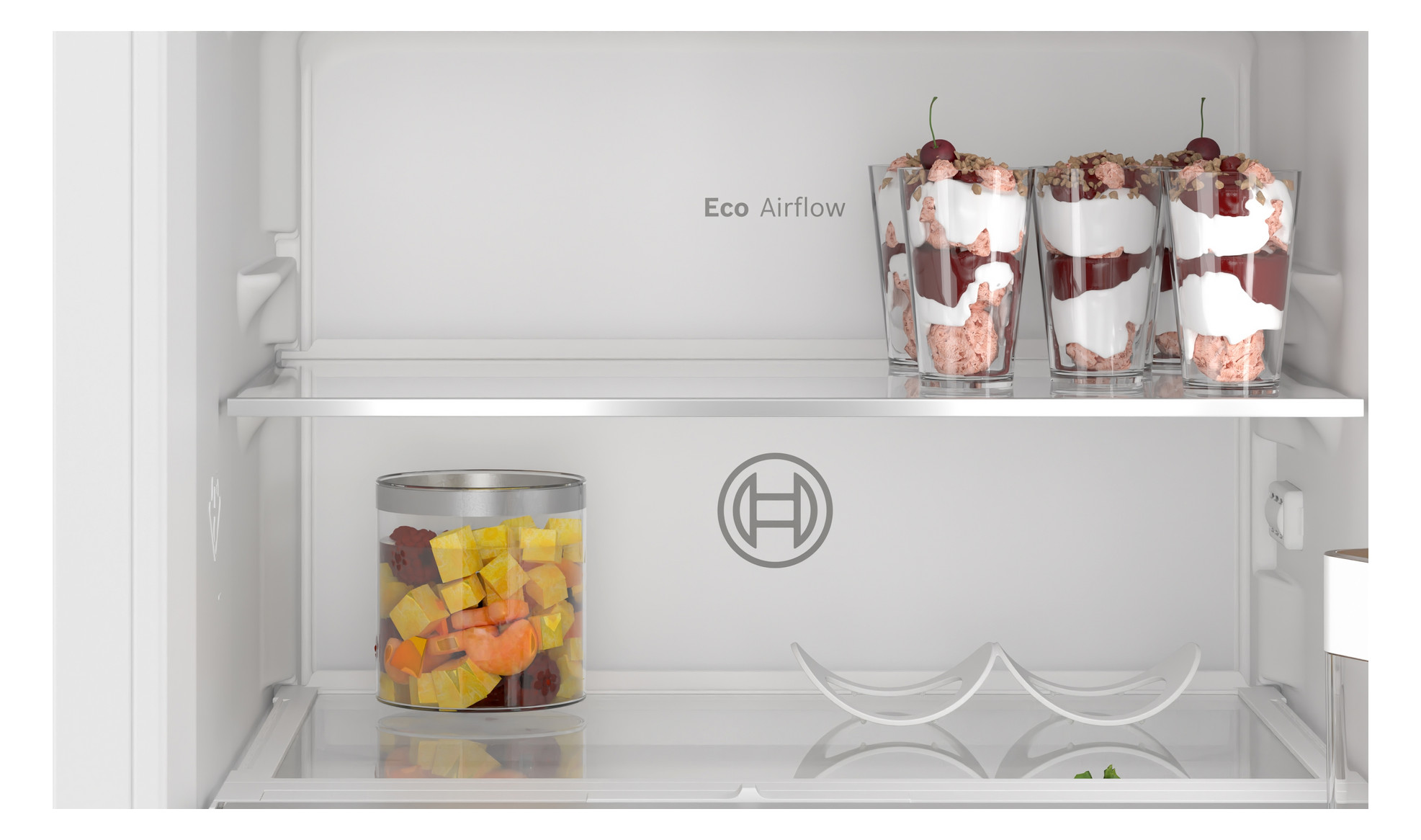 Kühlschrank EB D Serie 6 104/15l N880mm integr Dekor mit Zubehör möglich fest ws