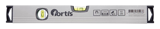 fortis-Leichtmetall-Magnet-Wasserwaage - 40cm