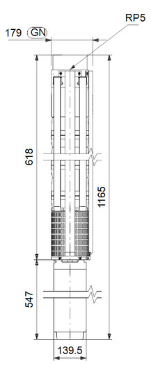 GRUNDFOS Unterwasserpumpe SP77- 2 Rp5 6in3X380-415/50 SD 7.5kW