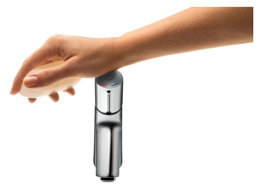 hansgrohe Waschtisch-Einhebelmischer 100 Talis Select S mit Zugstangen-Ablaufgarnitur, chrom