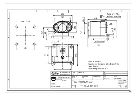 HART Han 3 HPR-asw-M20       19400030950 