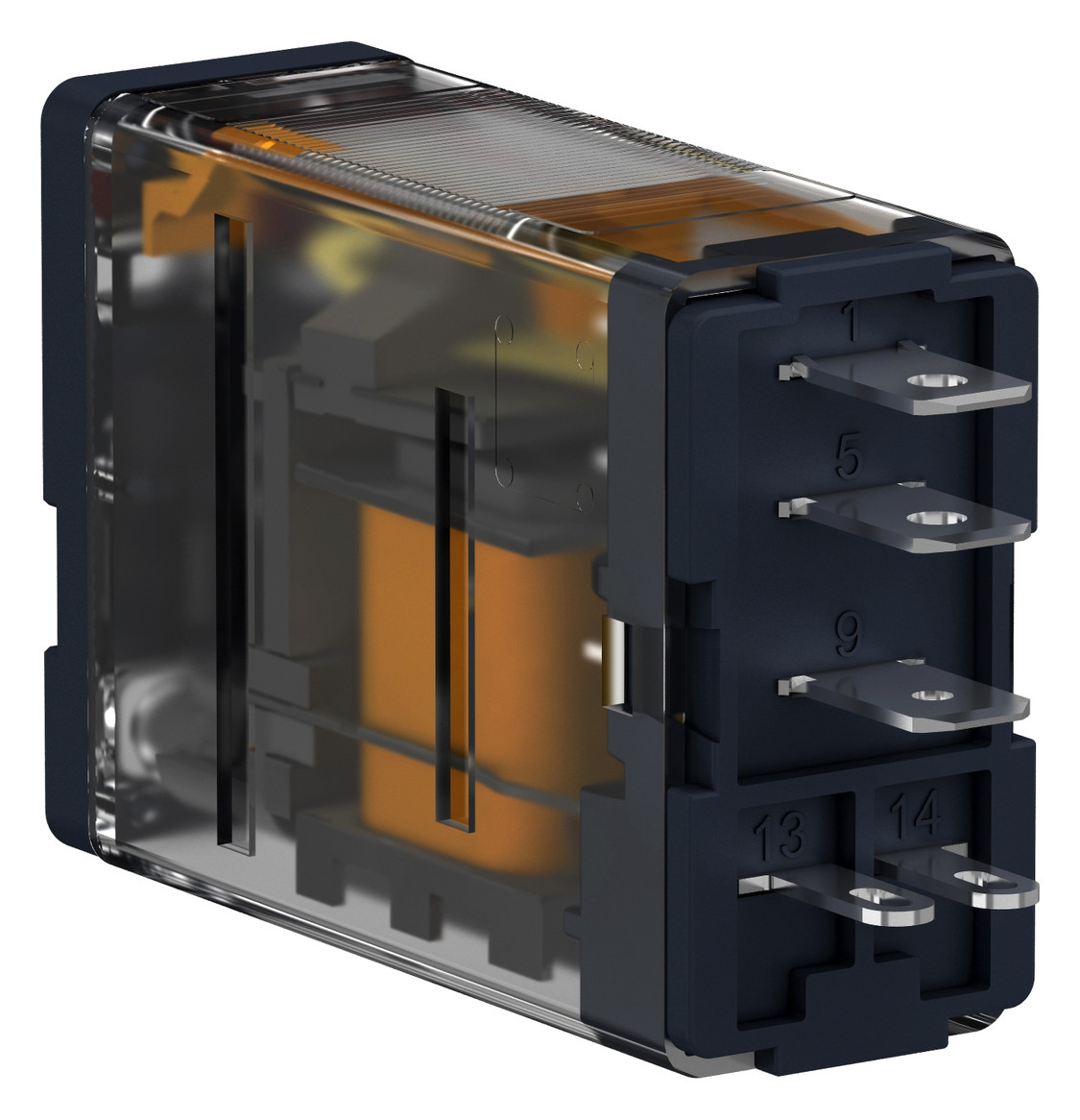 Schaltrelais 230V/AC 1W IP40 14x27x50mm Steckanschl