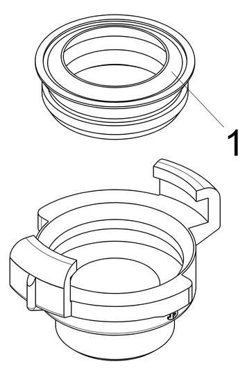 Schlösser Schnellkupplung 3320 DN 10, 3/8", Außengewinde, Messing blank