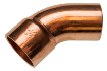 Sanha Lötbogen 45° Ref HP mit Innen- und Aussenlötende 1M 3/4" - Detail 1