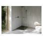 Duschwanne BetteUltra 1660 100x90x2,5cm, Glasur, smoke