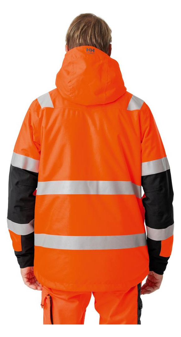 Bild Winterjacke ALNA, warnorange/ebony, Gr. M, Helly Hansen-3