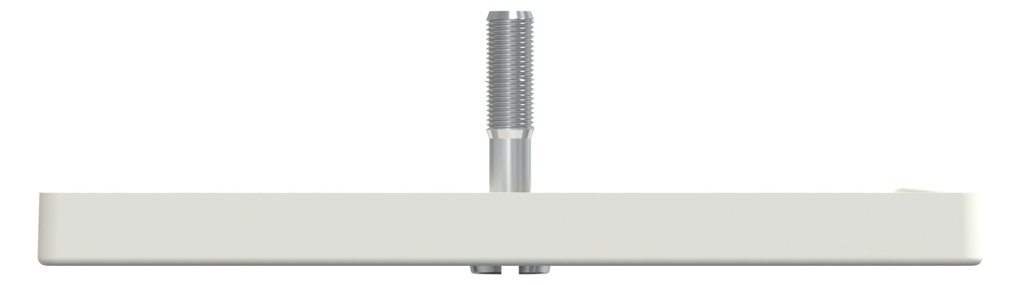 Zentralplatte Sat/TV/Radi System M polws 4f Schraubbef