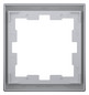 Rahmen 1f edst glz D-Life Kst f.GEB-K Unterputzmontage Thermopl