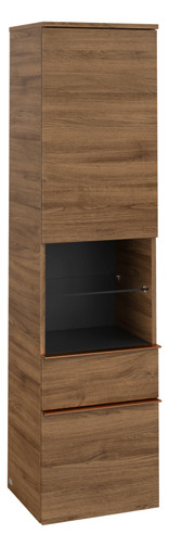 V&B Hochschrank Venticello 40,4x154,6x37,2cm, rechts, Griff Copper, kansas oak