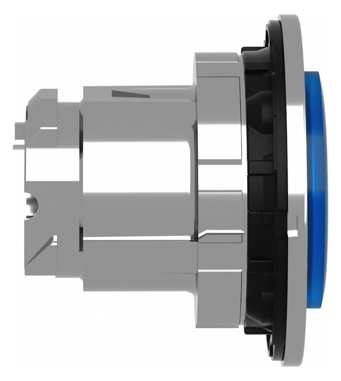 Drucktaster Front 1f bl bel.b Ø30,5mm rnd Geeignet für Beleuchtung IP66