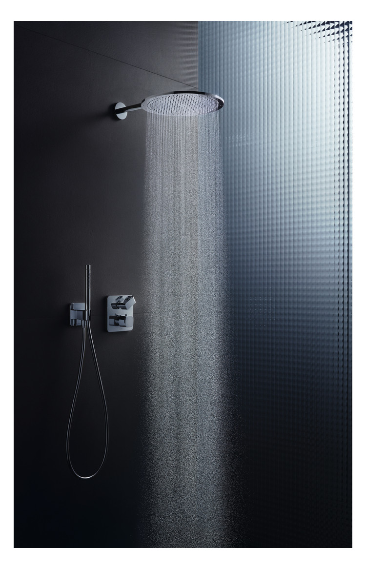 hansgrohe Fertigmontageset Axor Urquiola UP-Thermostat, mit Ab- und Umstellventil, chrom