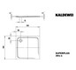 Kaldewei Duschwanne SUPERPLAN CLASSIC 391-1 100x100x2,5cm, weiß