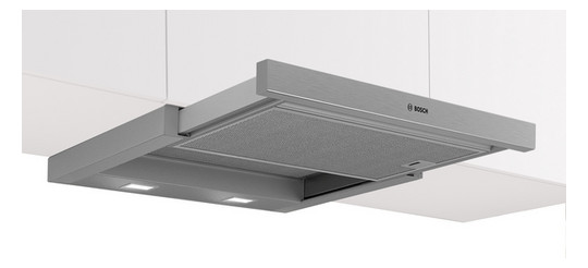 Dunstabzugshaube Flschirm 600mm si A LED 62dB 405cbm/h Ø120-150mm 4st Abl/Uml
