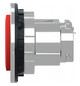 Drucktaster Front 1f rt Ø30,5mm rnd IP66 Tastend