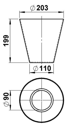 ALBE Lampengläser L-750, Glas   90260144 