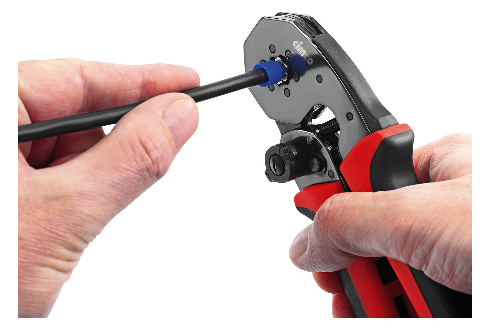 Crimpzange mech 180mm Aderendh 0,08-16qmm Crimpzange mech 180mm Aderendh 0,08-16qmm