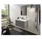 hansgrohe 3-Loch-Waschtisch-Armatur 110 Finoris mit Push-Open-Ablaufgarnitur, mattschwarz