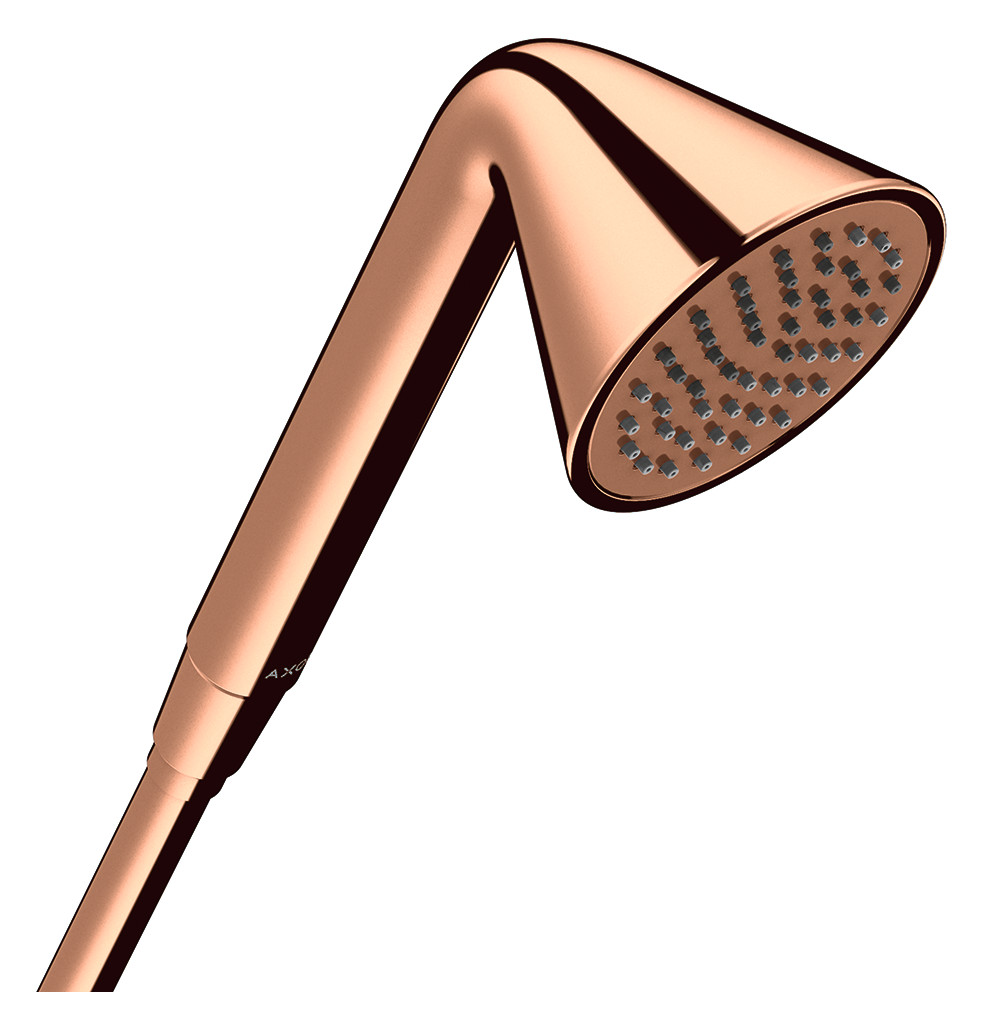 hansgrohe Handbrause Axor 85mm, 1jet, polished red gold