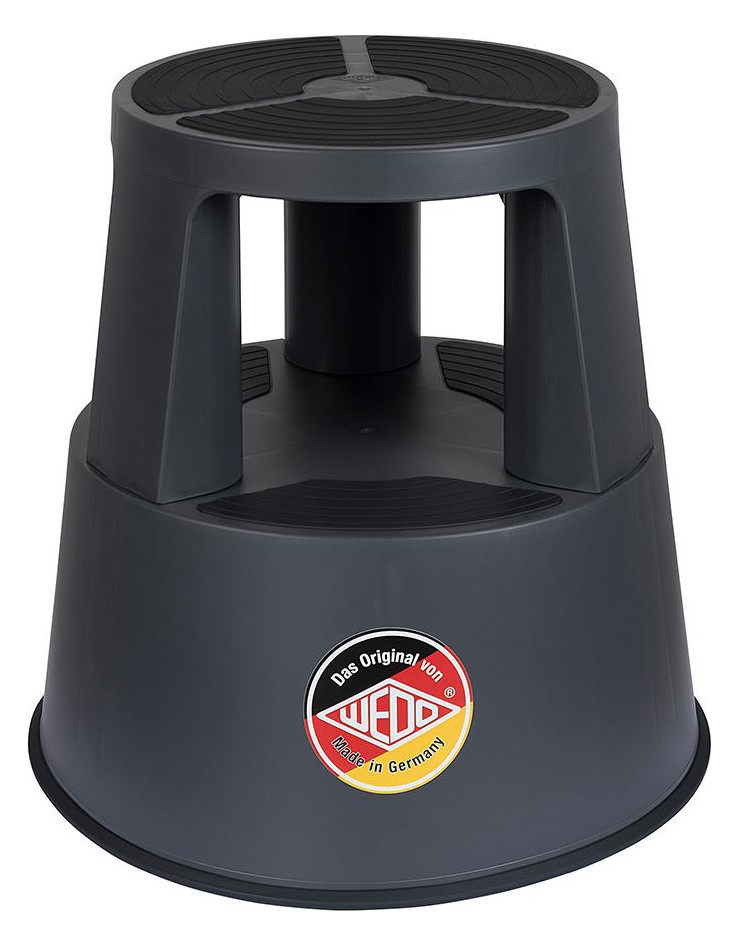 Bild Rollhocker Super Step Kunststoff, grau - WEDO-1