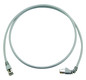 Patchkabel Cat6A 0,5m gr S/FTP RJ45 AWG27