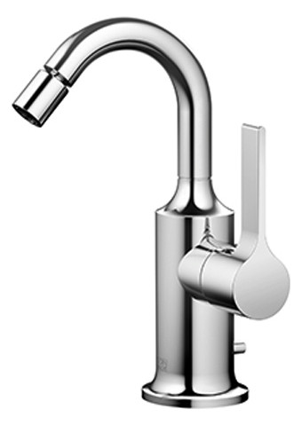 Dornbracht Bidet-Einhandmischer VAIA mit Ablaufgarnitur, Messing gebürstet