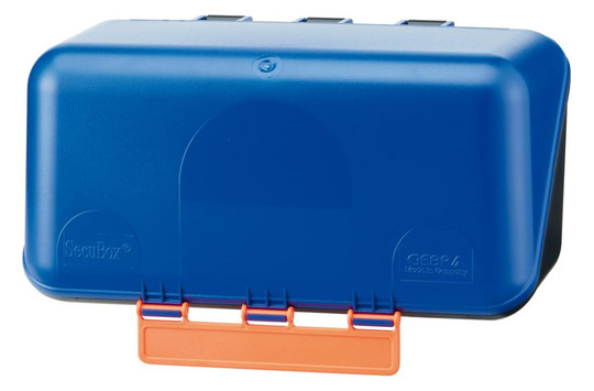 GEBRA-SECU-Aufbewahrungsbox Mini, blau ohne Gebotszeichen