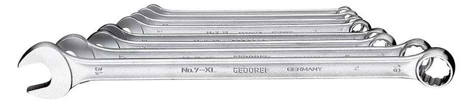 Bild Ringmaulschlüssel Satz DIN3113A 8tlg. 8-19mm l ang Gedore-0