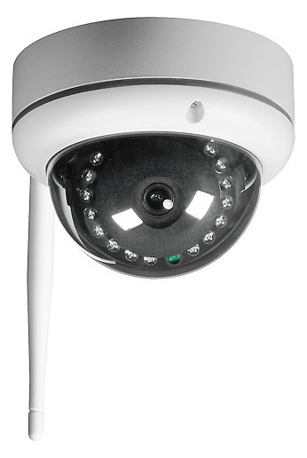 Kuppel-Kamera-Attrappe für Innen sw Objektiv Blinklicht online kaufen -  3692558 - Elektroprofishop