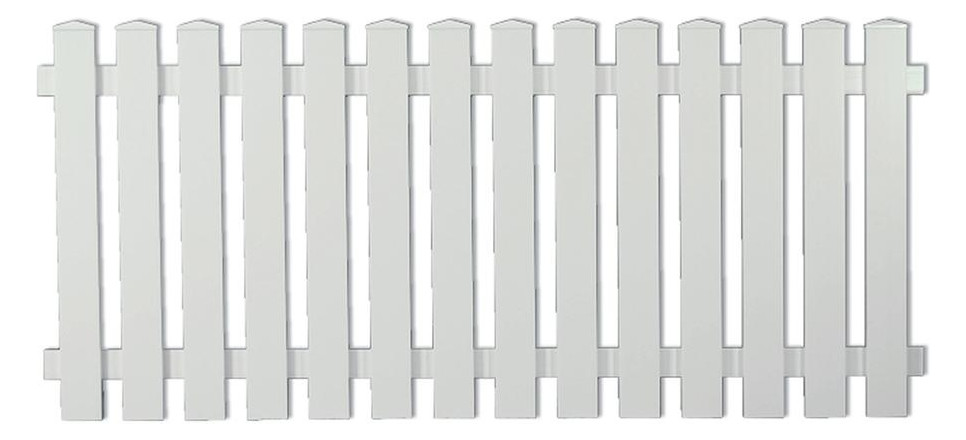 Bild LIGHTLINE Vorgarten gerade, weiß 180 x 8 0 cm - n.a.-0