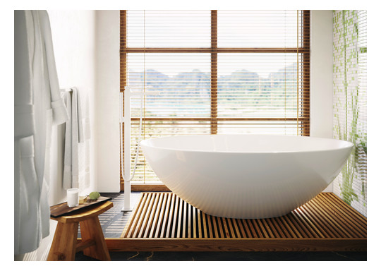 hansgrohe Badetuchhalter AddStoris Länge 648mm, Wandmontage, Metall, mattweiß