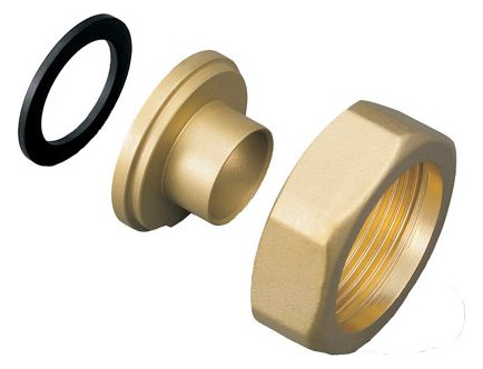 Vortex Verschraubungssatz für Pumpengehäuse BW 401, ohne Flanschdichtung, 1 1/2" x Ø 22 mm innen