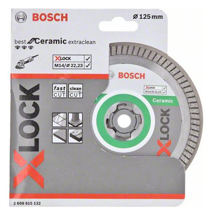 Diamant-Trennscheibe X-LOCK 125x7mm