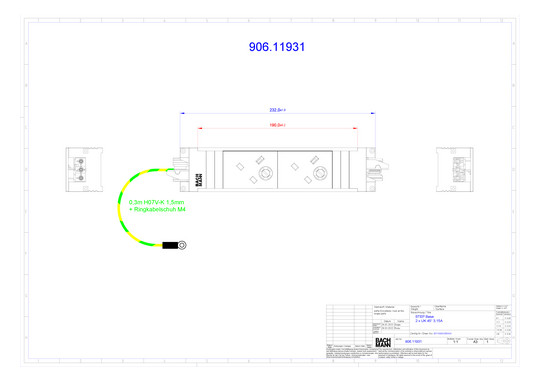 Bachmann STEP BASE 2xUK 45°    906.11931 