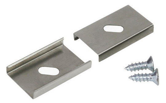 Befestigungsset si Alu L24mm B14,5mm H3,5mm