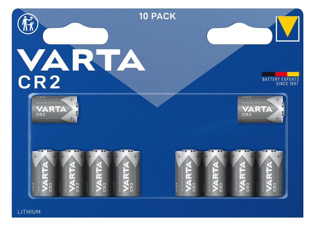 Bild Batterie CR2B 10er Blister - VARTA-1