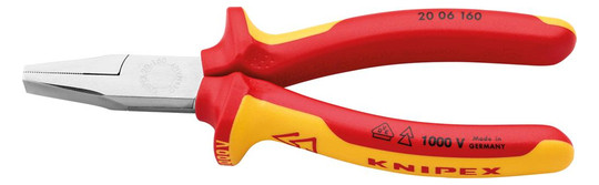 KNIPEX-VDE-Flachzange 2006 - 160 mm