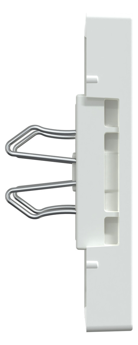 Zentralplatte USB 2f akws Klemmbef m.Aufdr aktivweiß Zentralplatte USB 2f akws Klemmbef m.Aufdr aktivweiß