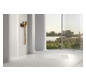 Bette Duschfliese PLUS BetteAir 1500 x 1000 mm, bahama beige, Rechteck, glasierter Titan-Stahl