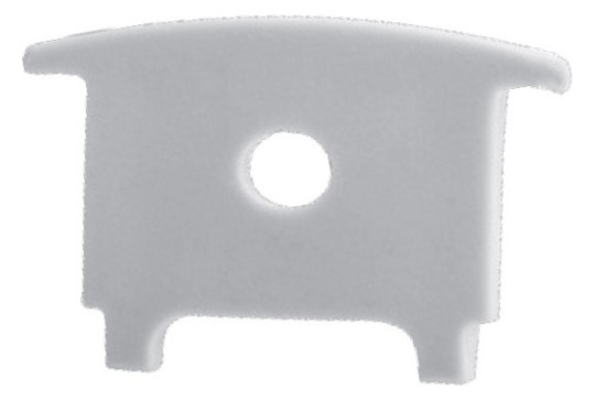 Endkappe ws Kst Einspeisung L10mm H19mm B29,5mm