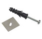 Kupplung/Verbinder ger si Alu L22mm B24mm H0,2mm