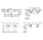 V&B Schrank-Doppelwaschtisch Subway 3.0 130x47cm, eckig, mit je 1 Hahnloch/mit Überlauf, stone white C-plus
