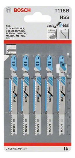 Stichsägeblatt CU/Ni/Zn 92mm