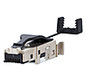 Modular-Stecker Cat6 RJ45 26-22AWG Litze Feldkonf Schirm massiv f.Rundkabel sw