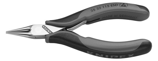 KNIPEX-ESD-Elektronik-Greifzange 3532 - 115 mm