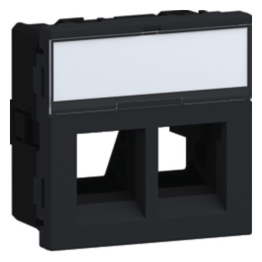 Hager Geräteeinbauset f.2x  G45DM0529011 