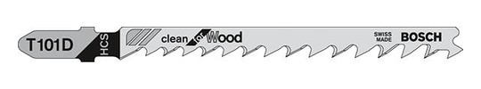 BOSCH-Stichsägeblätter Clean for Wood - T101D...