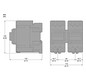 Wendeschütz AC 30kW/AC 65A/AC 240V/50Hz IP20 Schraub