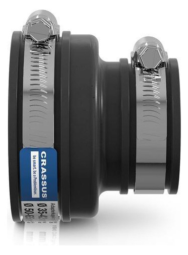 Crassus Adapterkupplung CAC 0651, 50-65/35-42 mm, 0,6 bar